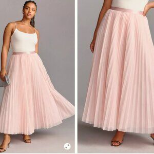 Anthropologie HUTCH PLEATED TULLE SKIRT - XL - NWT